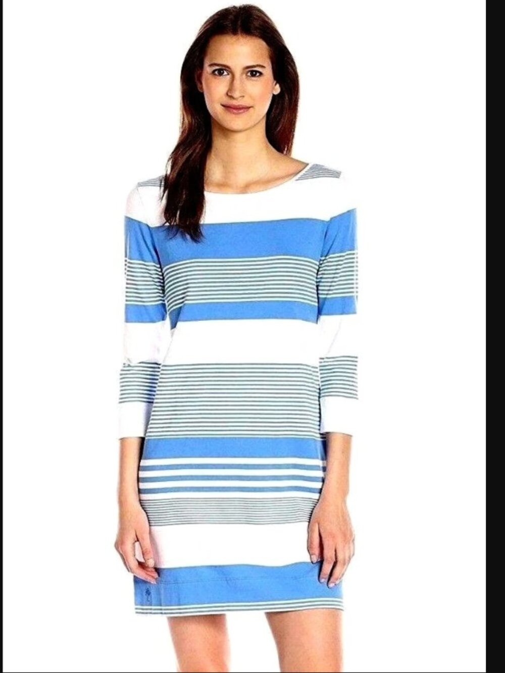 Lilly Pulitzer Marlowe Dress Blue Stripe | Size S